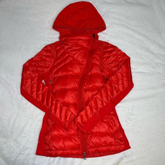 Lululemon What The Fluff Jacket Love Red - Picture 12 of 13